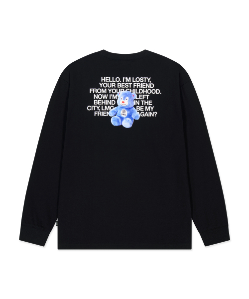LMCの「HELLO LOSTY LONG SLV TEE black(Tシャツ/カットソー・レディース・その他・LARGE/MEDIUM/SMALL/X-LARGE)」の1枚目の写真