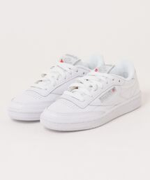 Reebok リーボック CLUB C 85 レディーススニーカー(クラブシー85) 100050 100000154 ホワイト/シアーグレー