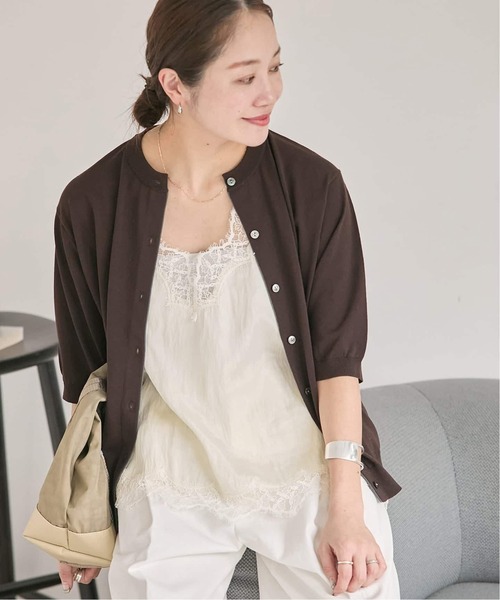 JOURNAL STANDARD(ジャーナルスタンダード)の「《追加4》フィブリルリヨセルキャミ(シャツ/ブラウス・レディース・アイボリー/ネイビー・FREE)」の19枚目の写真