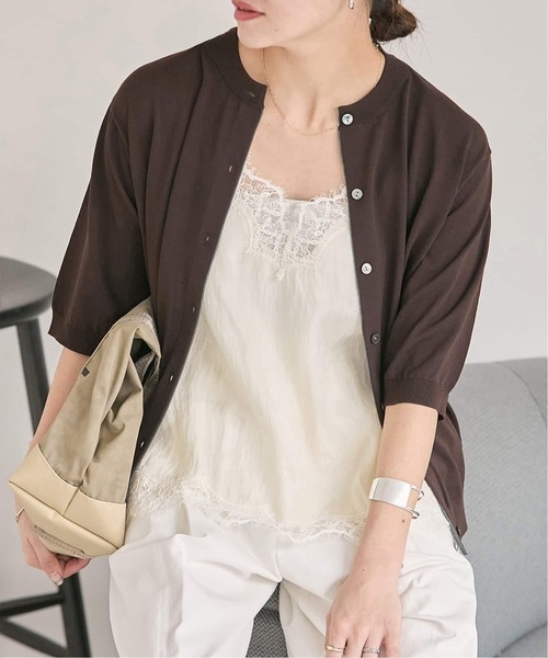 JOURNAL STANDARD(ジャーナルスタンダード)の「《追加4》フィブリルリヨセルキャミ(シャツ/ブラウス・レディース・アイボリー/ネイビー・FREE)」の21枚目の写真