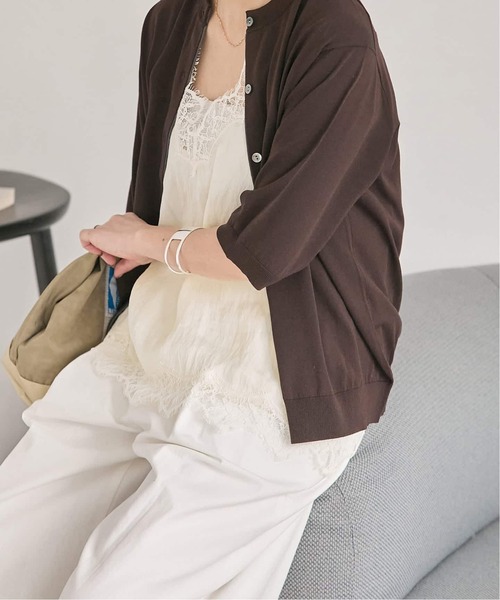 JOURNAL STANDARD(ジャーナルスタンダード)の「《追加4》フィブリルリヨセルキャミ(シャツ/ブラウス・レディース・アイボリー/ネイビー・FREE)」の22枚目の写真