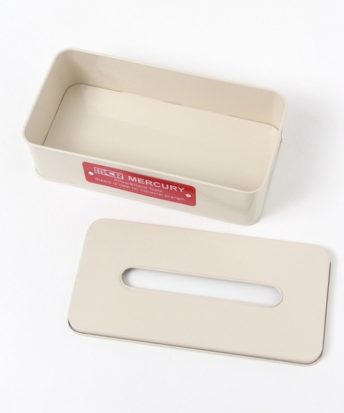 niko and...（ニコアンド）の「【MERCURY×OLD SMITH】コラボ　ティッシュＢＯＸ（インテリア雑貨・レディース・ブラック/アイボリー・0）」の8枚目の写真