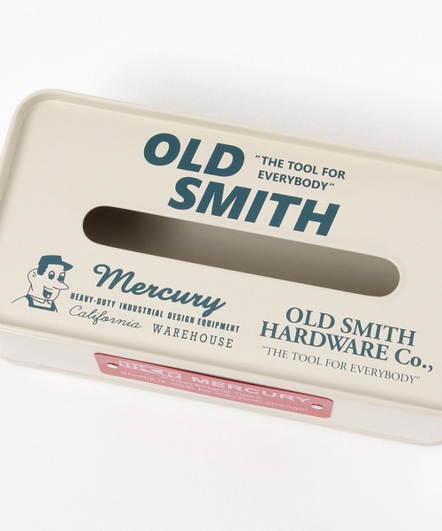 niko and...（ニコアンド）の「【MERCURY×OLD SMITH】コラボ　ティッシュＢＯＸ（インテリア雑貨・レディース・ブラック/アイボリー・0）」の9枚目の写真