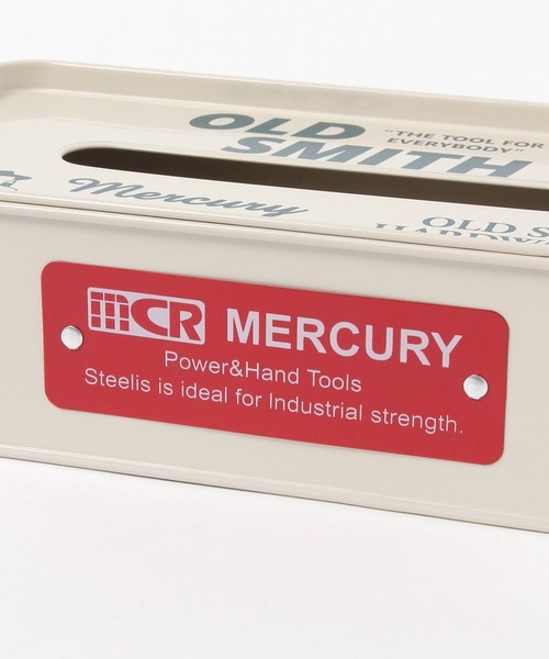 niko and...（ニコアンド）の「【MERCURY×OLD SMITH】コラボ　ティッシュＢＯＸ（インテリア雑貨・レディース・ブラック/アイボリー・0）」の10枚目の写真