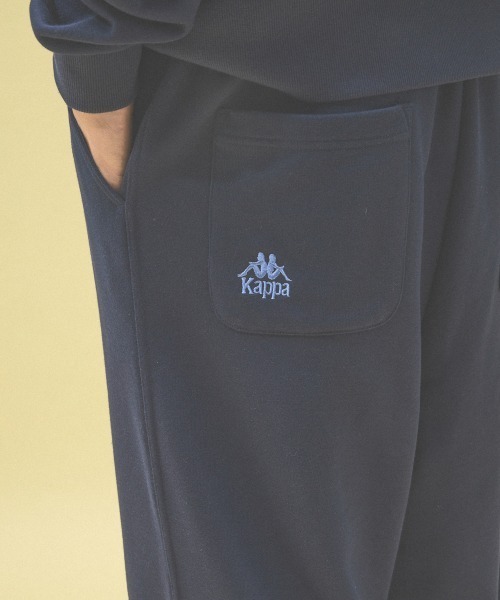 Kappa(カッパ)の「≪Kappa×and ST ウェルネスクラブ≫スウェットパンツ(スウェットパンツ・レディース・オフホワイト/ブラウン系その他/インディゴブルー/ネイビー・LARGE/SMALL/MEDIUM)」の9枚目の写真
