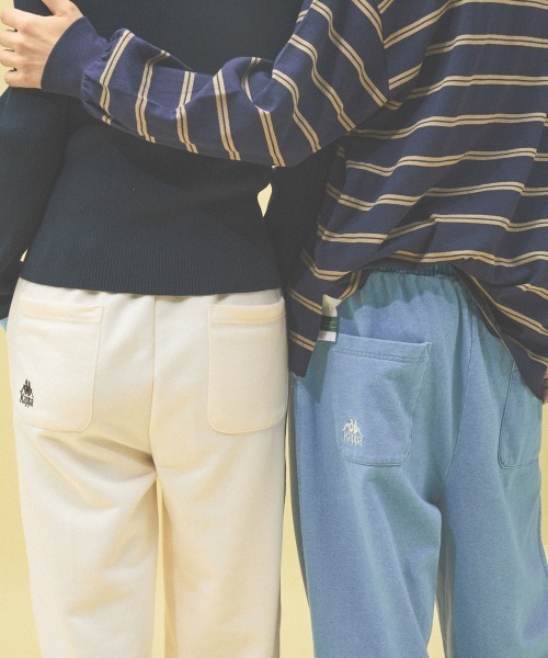 Kappa(カッパ)の「≪Kappa×and ST ウェルネスクラブ≫スウェットパンツ(スウェットパンツ・レディース・オフホワイト/ブラウン系その他/インディゴブルー/ネイビー・LARGE/SMALL/MEDIUM)」の20枚目の写真
