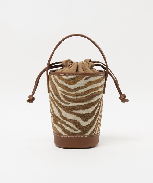 A VACATION（アヴァケーション）の「＜A VACATION＞BONBON ZEBRA バケットバッグ（ハンドバッグ・レディース・ブラウン系・FREE）」の3枚目の写真