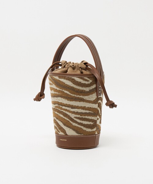 A VACATION（アヴァケーション）の「＜A VACATION＞BONBON ZEBRA バケットバッグ（ハンドバッグ・レディース・ブラウン系・FREE）」の4枚目の写真