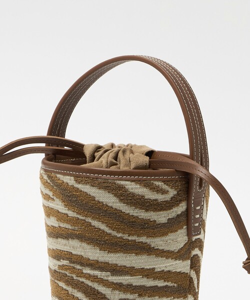 A VACATION（アヴァケーション）の「＜A VACATION＞BONBON ZEBRA バケットバッグ（ハンドバッグ・レディース・ブラウン系・FREE）」の5枚目の写真