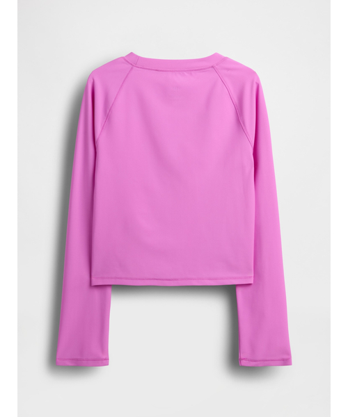 GAP（ギャップ）の「ラグラン ラッシュガード (キッズ)（ラッシュガード・キッズ・ブルー/ピンク/イエロー・110cm/120cm/130cm/140cm/150cm）」の5枚目の写真