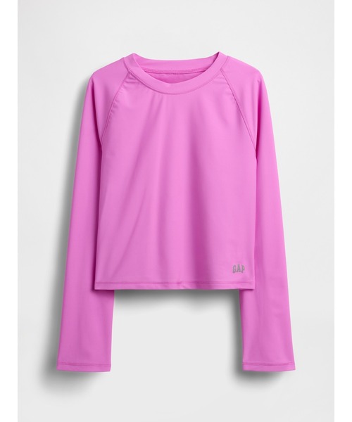 GAP（ギャップ）の「ラグラン ラッシュガード (キッズ)（ラッシュガード・キッズ・ブルー/ピンク/イエロー・110cm/120cm/130cm/140cm/150cm）」の3枚目の写真
