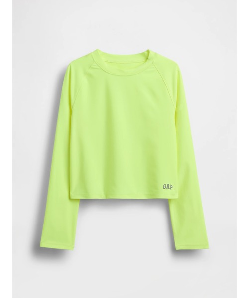 GAP（ギャップ）の「ラグラン ラッシュガード (キッズ)（ラッシュガード・キッズ・ブルー/ピンク/イエロー・110cm/120cm/130cm/140cm/150cm）」の2枚目の写真