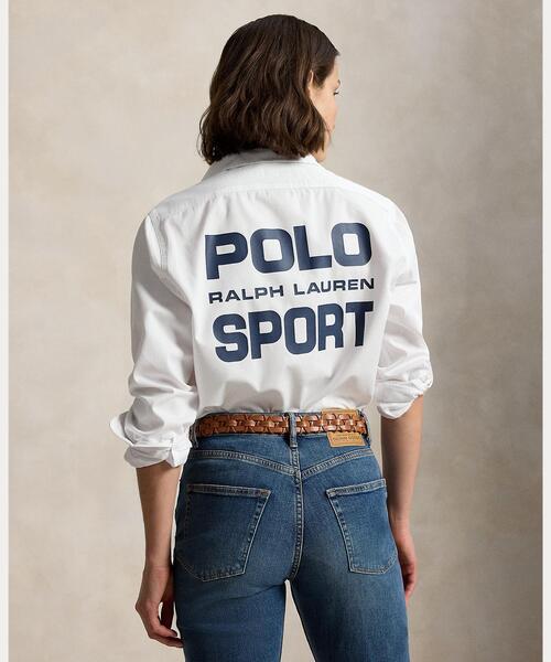 POLO RALPH LAUREN（ポロ ラルフ ローレン）の「クラシック フィット Polo Sport ワークシャツ（シャツ/ブラウス・メンズ・ホワイト・XS/XXL/M/L/XL）」の9枚目の写真