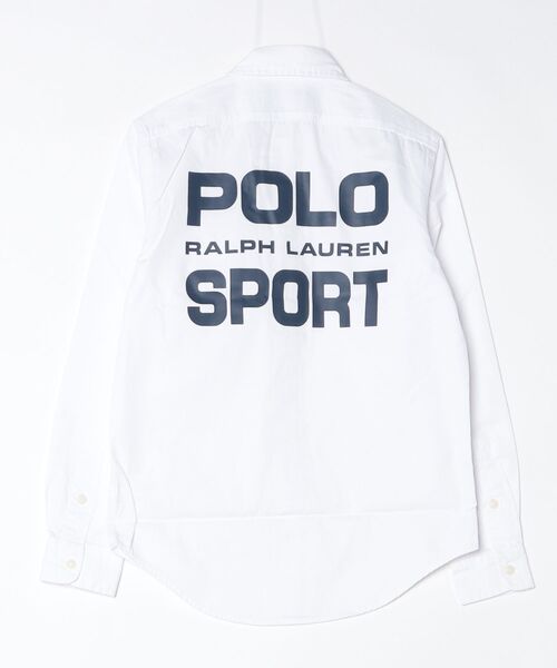 POLO RALPH LAUREN（ポロ ラルフ ローレン）の「クラシック フィット Polo Sport ワークシャツ（シャツ/ブラウス・メンズ・ホワイト・XS/XXL/M/L/XL）」の4枚目の写真