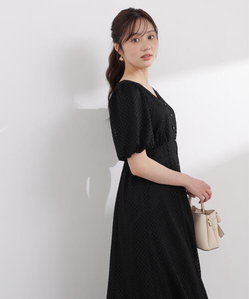 PROPORTION BODY DRESSING(プロポーションボディドレッシング)の「パフスリーブフロント釦ワンピース / 1216140409(ワンピース・レディース・ホワイト/グレー/ブラック・MEDIUM/P/S/SMALL)」の21枚目の写真