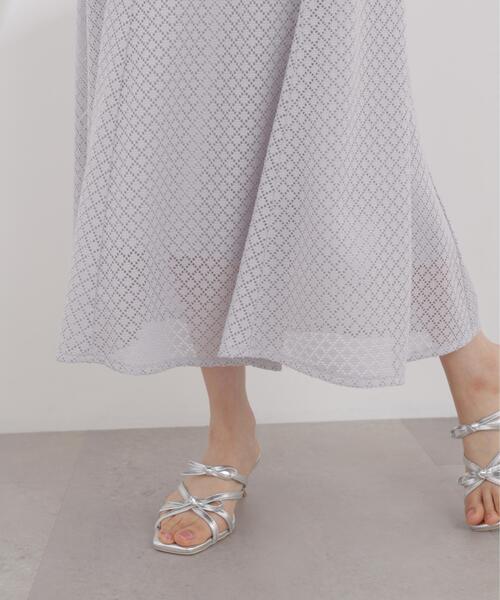 PROPORTION BODY DRESSING(プロポーションボディドレッシング)の「パフスリーブフロント釦ワンピース / 1216140409(ワンピース・レディース・ホワイト/グレー/ブラック・MEDIUM/P/S/SMALL)」の6枚目の写真