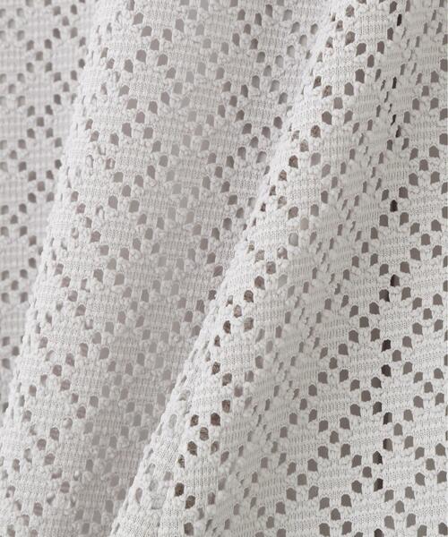 PROPORTION BODY DRESSING(プロポーションボディドレッシング)の「パフスリーブフロント釦ワンピース / 1216140409(ワンピース・レディース・ホワイト/グレー/ブラック・MEDIUM/P/S/SMALL)」の7枚目の写真