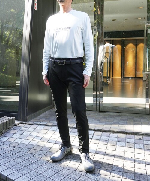 NICOLE selection（ニコルセレクション）の「カスレブリスタージャカードパンツ（その他パンツ・メンズ・ネイビー/ブラック・XL/S/L/M）」の3枚目の写真