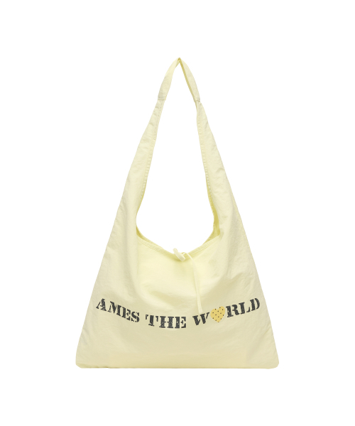 AMESWORLDWIDE（アメスワールドワイド）の「LETTERING CASUAL HOBO BAG YELLOW（ショルダーバッグ・レディース・その他・FREE）」の10枚目の写真