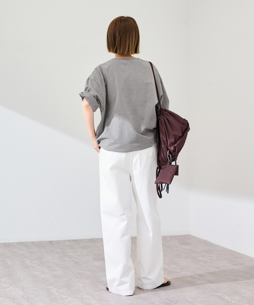 FRAMeWORK（フレームワーク）の「JOHNBULL/ジョンブル PENUTS YOU CAN DO IT T（Tシャツ/カットソー・レディース・スミクロ・FREE）」の4枚目の写真