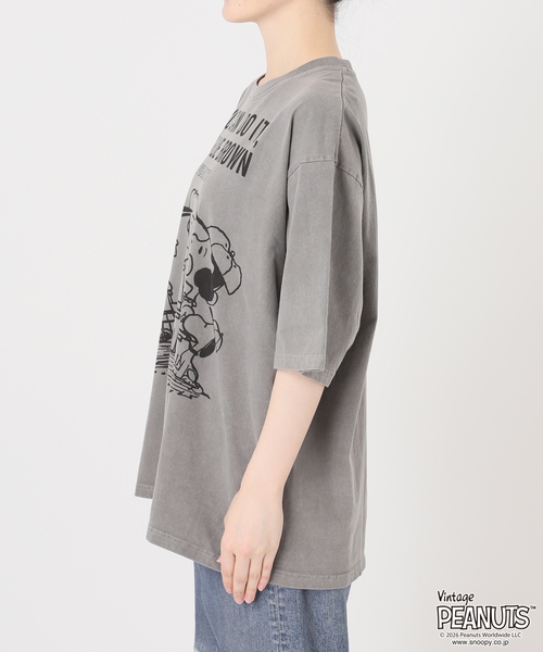 FRAMeWORK（フレームワーク）の「JOHNBULL/ジョンブル PENUTS YOU CAN DO IT T（Tシャツ/カットソー・レディース・スミクロ・FREE）」の11枚目の写真