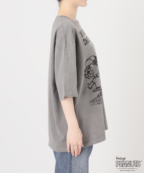 FRAMeWORK（フレームワーク）の「JOHNBULL/ジョンブル PENUTS YOU CAN DO IT T（Tシャツ/カットソー・レディース・スミクロ・FREE）」の13枚目の写真