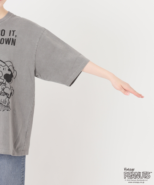 FRAMeWORK（フレームワーク）の「JOHNBULL/ジョンブル PENUTS YOU CAN DO IT T（Tシャツ/カットソー・レディース・スミクロ・FREE）」の14枚目の写真