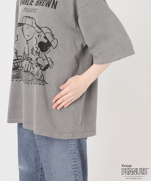 FRAMeWORK（フレームワーク）の「JOHNBULL/ジョンブル PENUTS YOU CAN DO IT T（Tシャツ/カットソー・レディース・スミクロ・FREE）」の15枚目の写真