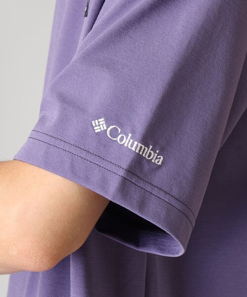 Columbia(コロンビア)の「UVカット 速乾 Columbia/ レイリバー ショートスリーブ ポケットTシャツ /コロンビア(Tシャツ/カットソー・メンズ・ホワイト/グレー/パープル/チャコールグレー・S/XS/L/M/XL)」の21枚目の写真