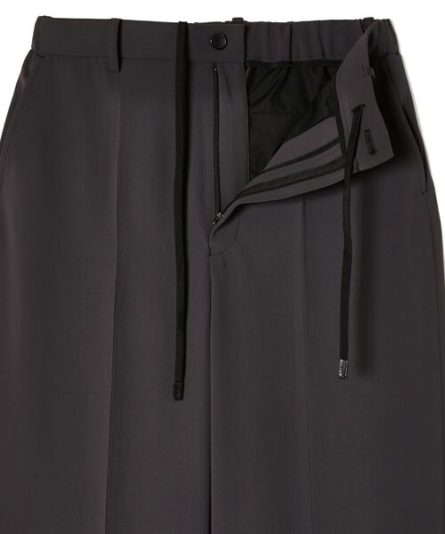 N.HOOLYWOOD COMPILE(N.ハリウッド コンパイル)の「CENTER SEAM WIDE TROUSERS(スラックス・メンズ・チャコール/ブラック・40/38/36)」の12枚目の写真