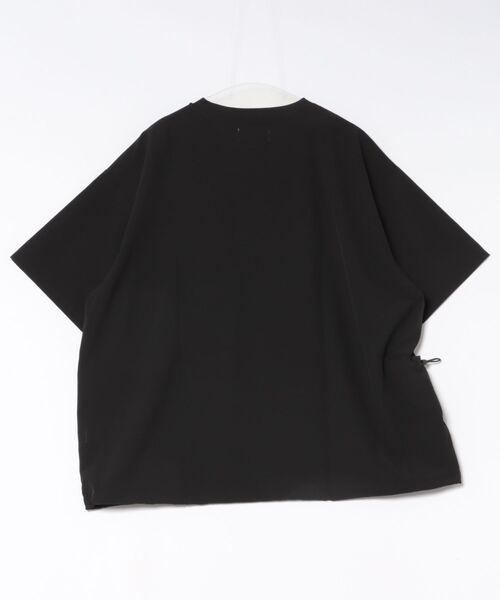 many men many mind(メニーメンメニーマインド)の「MANYMENMANYMINDS / AIRLEAKFABRIC/クルーネックTシャツ(Tシャツ/カットソー・メンズ・チャコール/ブラック・LARGE/X-LARGE/MEDIUM)」の3枚目の写真