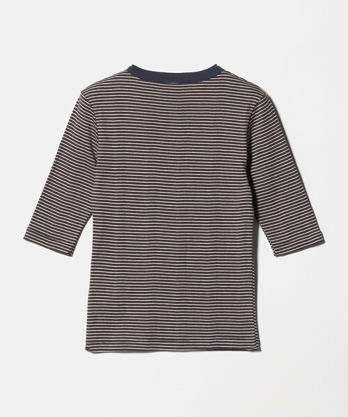MILLER(ミラー)の「<Robert P. Miller>ヘンリーネック 5分袖 プルオーバー カットソー(Tシャツ/カットソー・レディース・ブラック/レッド/ホワイト/ダークブラウン・FREE)」の20枚目の写真