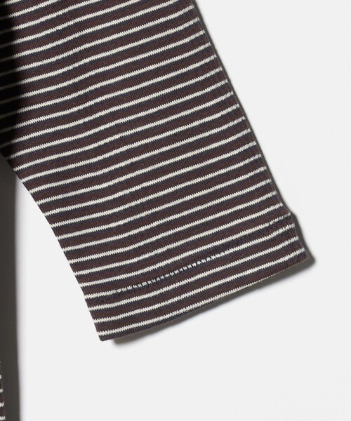 MILLER(ミラー)の「<Robert P. Miller>ヘンリーネック 5分袖 プルオーバー カットソー(Tシャツ/カットソー・レディース・ブラック/レッド/ホワイト/ダークブラウン・FREE)」の18枚目の写真