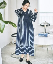 ａｎｄ　ｍｙｅｒａ　ストライプブザムワンピース