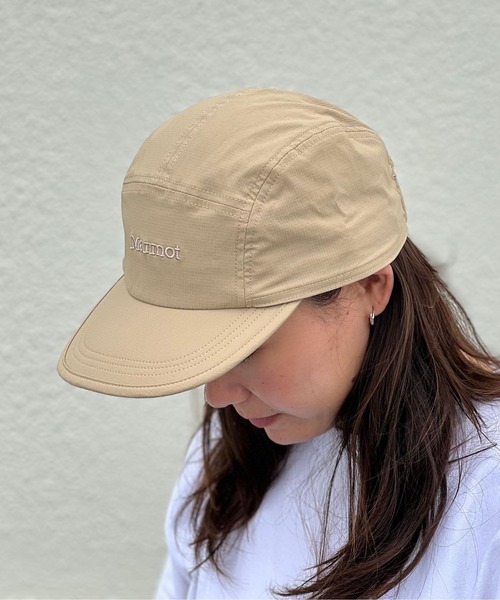 MARMOT(マーモット)の「【Marmot】Lipstop Sunshade Jet Cap(キャップ・メンズ・ブラック/ベージュ/ブルー・FREE)」の7枚目の写真