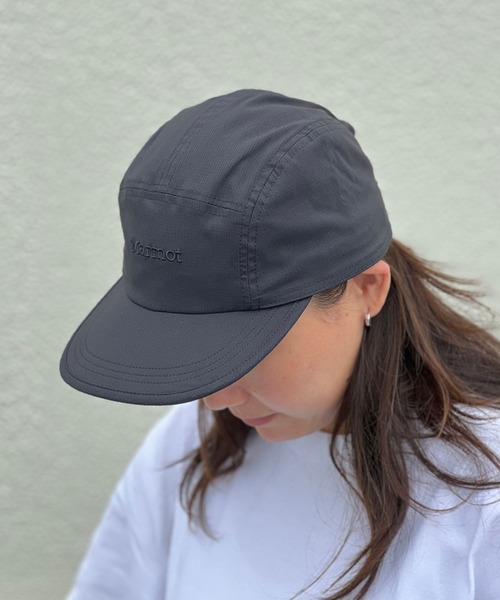 MARMOT(マーモット)の「【Marmot】Lipstop Sunshade Jet Cap(キャップ・メンズ・ブラック/ベージュ/ブルー・FREE)」の6枚目の写真