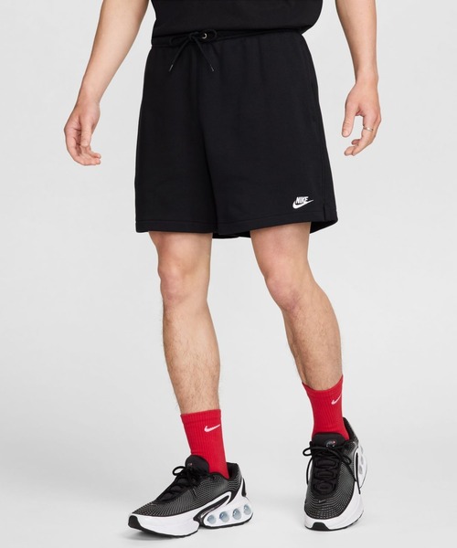 NIKE(ナイキ)の「ナイキ NIKE ナイキ クラブ フロー FT ショート(スウェットパンツ・メンズ・ブラック/グレー・L/3L/LL/M/S)」の1枚目の写真