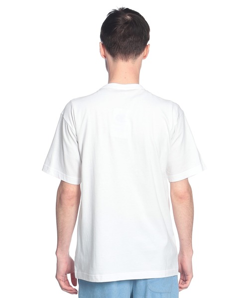 Champion(チャンピオン)の「Champion (チャンピオン) 胸元ロゴプリント Tシャツ 半袖 USAコットン100% ワンポイント刺繍 綿100 ユニセックス C3-D344(Tシャツ/カットソー・メンズ・ブラック/ネイビー/ホワイト・M/L/LL)」の12枚目の写真