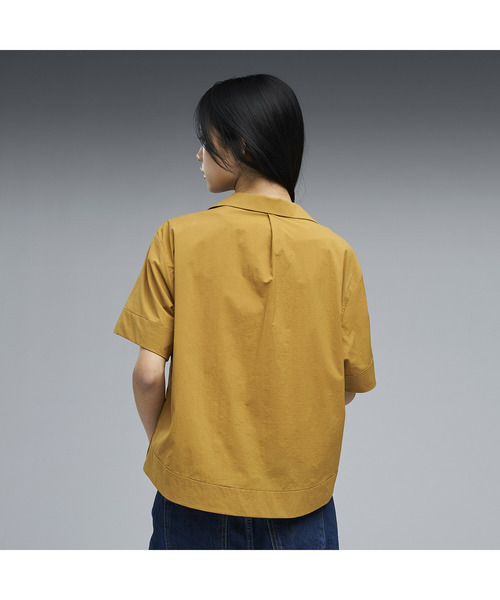 PUMA(プーマ)の「PUMA プーマ ウィメンズ ESS エレベーテッド ウーブン 半袖 シャツ(Tシャツ/カットソー・レディース・ゴールド系その他/ブラック・X-LARGE/LARGE/MEDIUM/SMALL)」の11枚目の写真