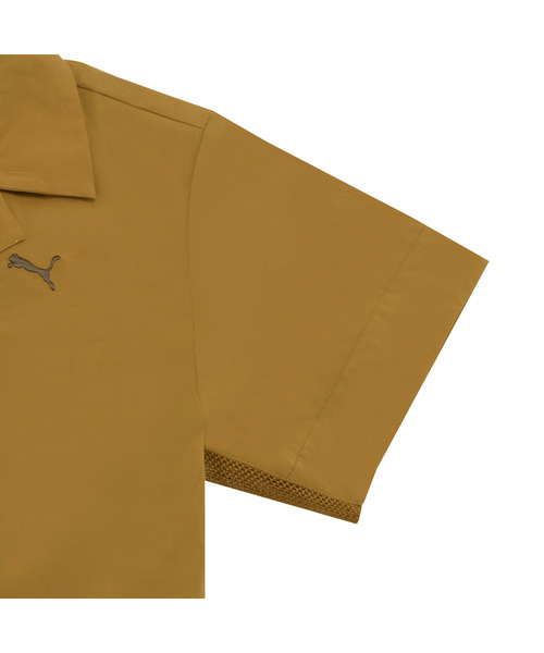 PUMA(プーマ)の「PUMA プーマ ウィメンズ ESS エレベーテッド ウーブン 半袖 シャツ(Tシャツ/カットソー・レディース・ゴールド系その他/ブラック・X-LARGE/LARGE/MEDIUM/SMALL)」の15枚目の写真