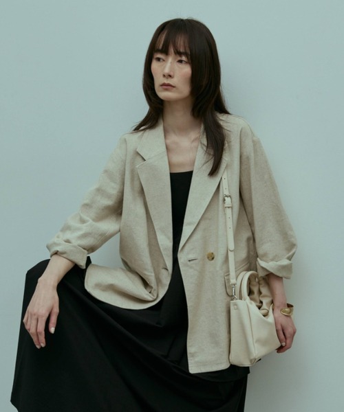 flaeu（フラユ）の「Ring Handle 2Way Bag（ショルダーバッグ・レディース・ブラック/アイボリー/ブラウン・FREE）」の10枚目の写真