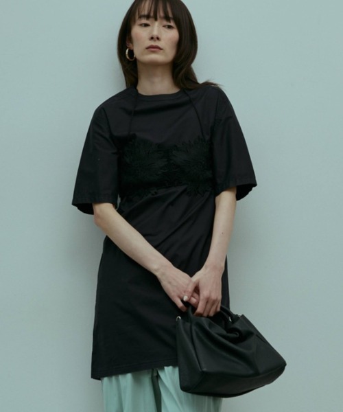 flaeu（フラユ）の「Ring Handle 2Way Bag（ショルダーバッグ・レディース・ブラック/アイボリー/ブラウン・FREE）」の12枚目の写真