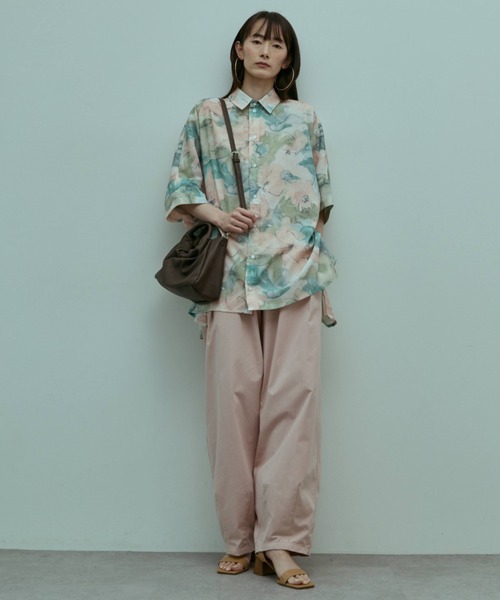 flaeu（フラユ）の「Ring Handle 2Way Bag（ショルダーバッグ・レディース・ブラック/アイボリー/ブラウン・FREE）」の22枚目の写真