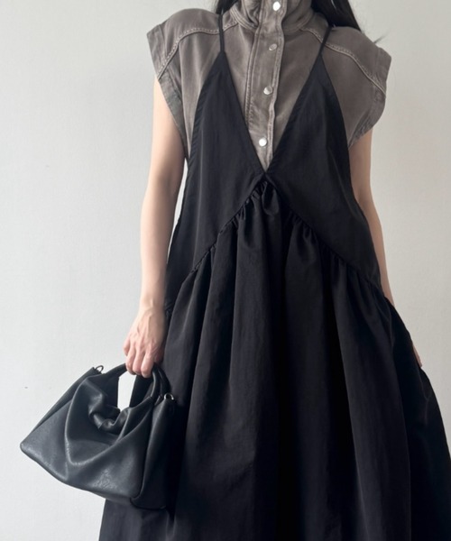 flaeu（フラユ）の「Ring Handle 2Way Bag（ショルダーバッグ・レディース・ブラック/アイボリー/ブラウン・FREE）」の17枚目の写真