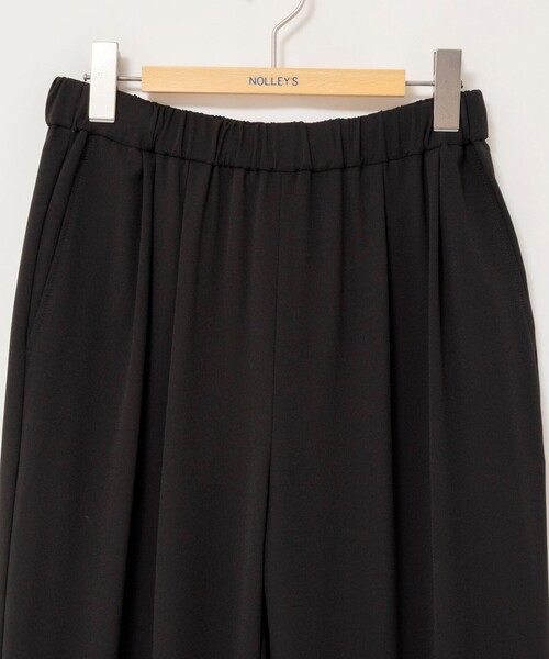 NOLLEY’S(ノーリーズ)の「【WEB&一部店舗限定カラー】《セットアップ対応》ジョーゼットジョガーパンツ(その他パンツ・レディース・チャコールグレー/ブラック/オリーブ・38/36)」の14枚目の写真