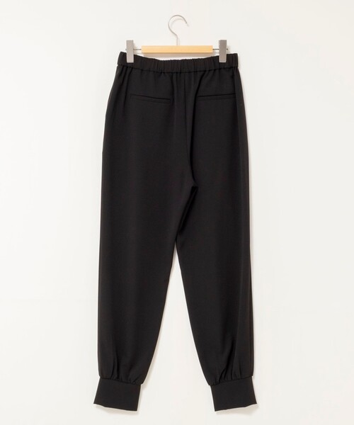 NOLLEY’S(ノーリーズ)の「【WEB&一部店舗限定カラー】《セットアップ対応》ジョーゼットジョガーパンツ(その他パンツ・レディース・チャコールグレー/ブラック/オリーブ・38/36)」の11枚目の写真