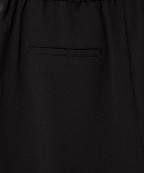 NOLLEY’S(ノーリーズ)の「【WEB&一部店舗限定カラー】《セットアップ対応》ジョーゼットジョガーパンツ(その他パンツ・レディース・チャコールグレー/ブラック/オリーブ・38/36)」の9枚目の写真
