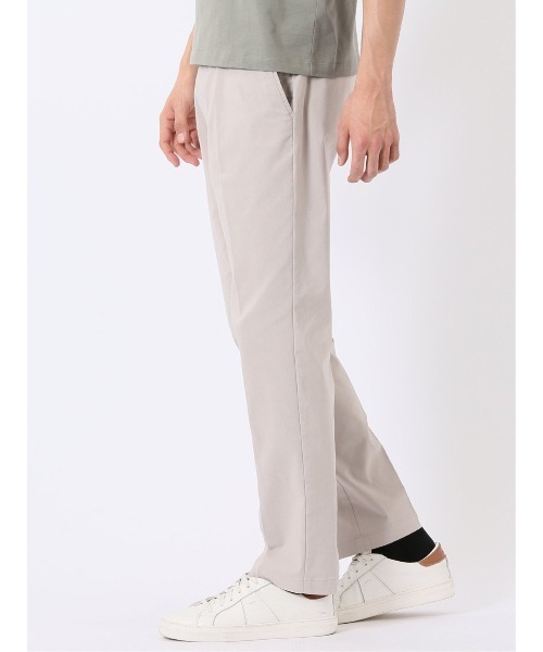 TAKA-Q(タカキュー)の「パンツ メンズ ストレッチ 接触冷感 抗菌防臭 レギュラー トラウザー テーパード ピケ クロスストレッチ + クール(チノパンツ・メンズ・ベージュ/ネイビー・LARGE/3L/S/MEDIUM/2S/X-LARGE)」の8枚目の写真