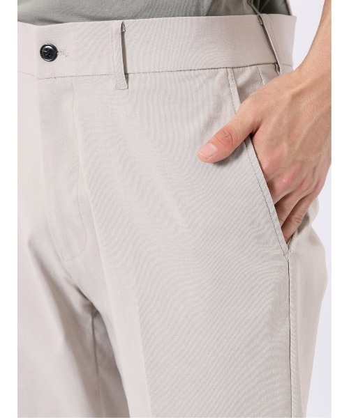 TAKA-Q(タカキュー)の「パンツ メンズ ストレッチ 接触冷感 抗菌防臭 レギュラー トラウザー テーパード ピケ クロスストレッチ + クール(チノパンツ・メンズ・ベージュ/ネイビー・LARGE/3L/S/MEDIUM/2S/X-LARGE)」の21枚目の写真