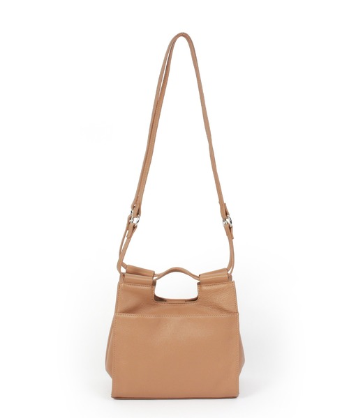 Beau're（ヴュレ）の「BEAURE レザー 2WAY ハンドショルダー Bag（ショルダーバッグ・レディース・ベージュ/アイボリー/ブラック/シルバー・FREE）」の16枚目の写真